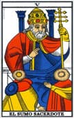 tarot de marsella Le grand prêtre